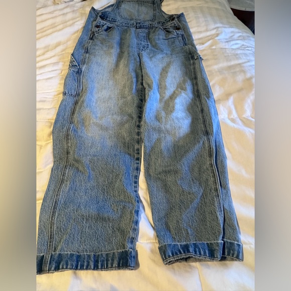 Madewell Light Blue Denim Overalls - Picture 7 of 7